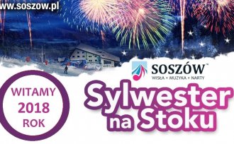 Plakat promujący Sylwestra na Soszowie