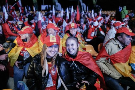 Ceremonia otwarcia Światowych Zimowych Igrzysk Polonijnych w Wiśle