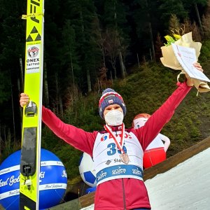 Brązowy medalista Andrzej Stękała