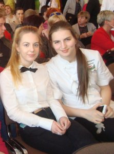 Uczestniczki konkursu Natalia i Kasia