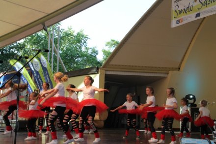 Pokaz taneczny grupy JUMP działającej przy Wiślańskim Centrum Kultury