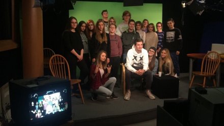 Młodzież ze "Stalmacha" w studio TVP