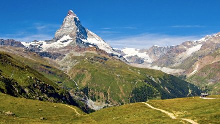 Charakterystyczny wierzchołek Matterhornu