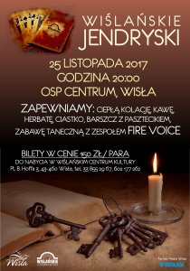 plakat dotyczący Wislańskich Jendrysek