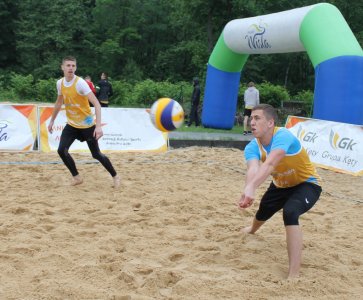 Fragment meczu turnieju Młoda Plaża 2018