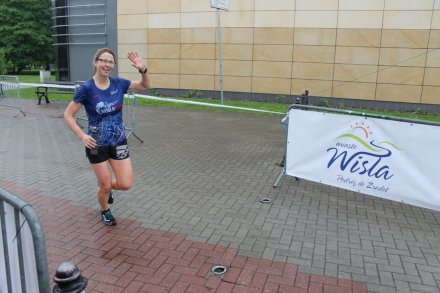 Najszybsza kobieta na trasie biegu