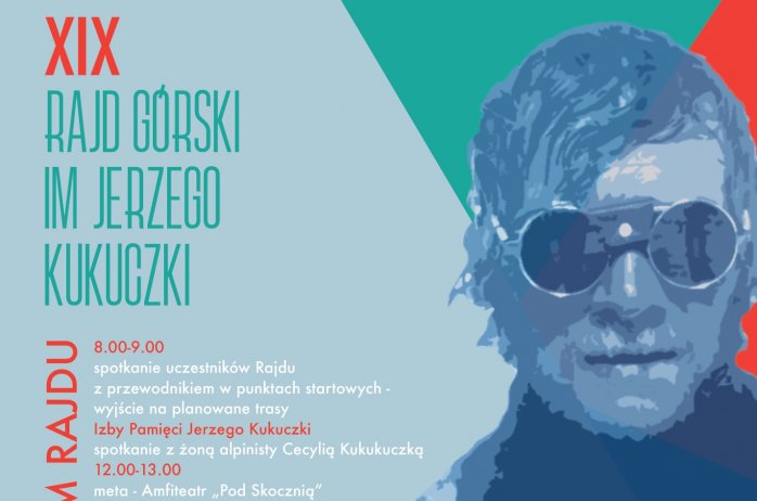 Plakat informacyjny Rajdu Kukuczki
