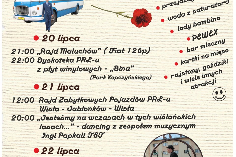 Plakat dotyczący Prywatki PRL-u