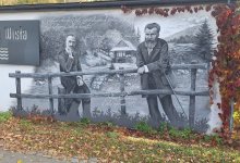 „Bogdan Hoff i Julian Ochorowicz, Wisła, czerwiec 1907”