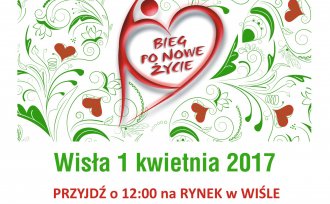 Plakat Biegu po Nowe Życie 2017