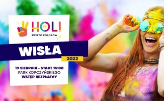 Holi Święto Kolorów - plakat