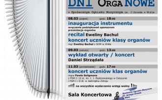 Plakat promujący koncerty