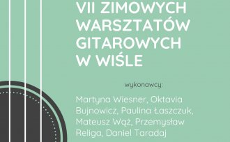 Plakat koncert VII Zimowe Warsztaty Gitarowe