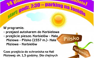 Plakat promujący wycieczkę