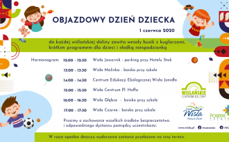 Plakat Objazdowy Dzień Dziecka