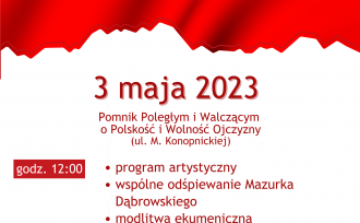 Obchody Narodowego Święta Trzeciego Maja