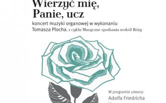 Plakat promujący koncert