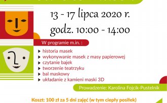 Plakat "Podróże masek"