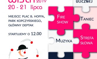 Plakat Puzzle Kultury - festiwal sztuki ulicznej