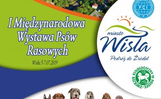 Reklama wystawy psów