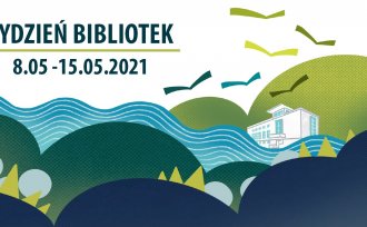 Plakat "Tydzień bibliotek 2021"
