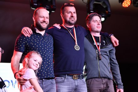 Ceremonia medalowa w Hotelu Gołębiewski