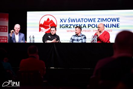 Spotkanie z Adamem Małyszem i burmistrzem Tomaszem Bujokiem