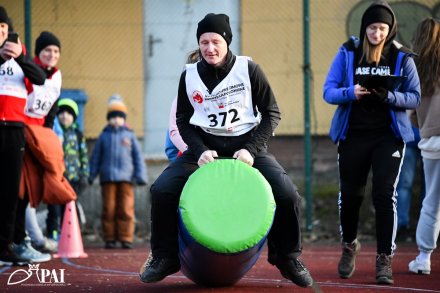 Ceremonia medalowa w Hotelu Gołębiewski - Puchar Fair Play PKOL dla Magdaleny Szewczyk