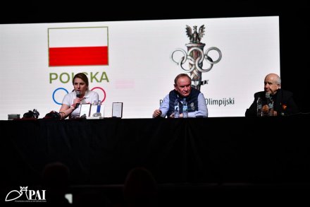 Spotkanie z olimpijką Natalią Czerwonką oraz prezesem PKOL Andrzejem Kraśnickim