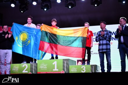 Ceremonia medalowa w Hotelu Gołębiewski