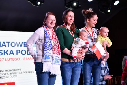 Ceremonia medalowa w Hotelu Gołębiewski