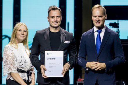 Wiślańscy laureaci Dyplomów Marszałka Województwa Śląskiego za Zasługi dla Rozwoju Turystyki 2026 podczas uroczystości w Bielsku-Białej.