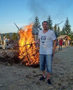 Gospodarz Koleii Linowej na Skolnity