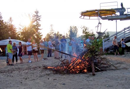 Ognisko na Skolnitym