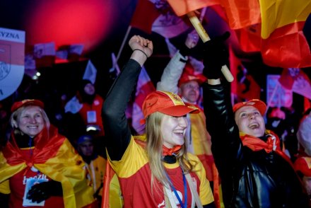 Ceremonia otwarcia Światowych Zimowych Igrzysk Polonijnych w Wiśle