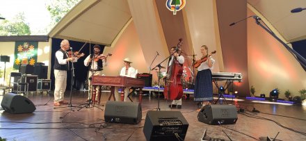 Tydzień Kultury Beskidzkiej w Wiśle - kapela Wałasi