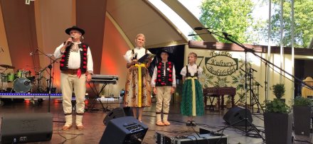 Tydzień Kultury Beskidzkiej w Wiśle - prowadzący dużą scenę