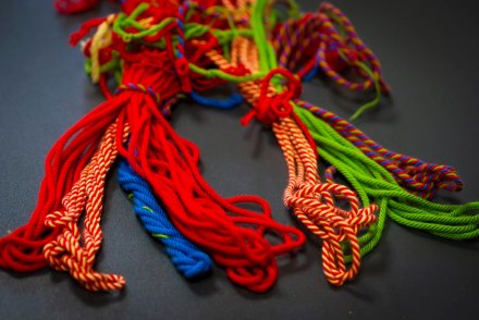 Warsztaty szycia guni w Wislańskim Centrum Kultury