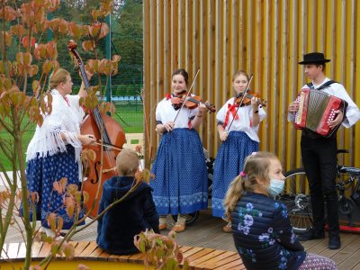 Kapela Wisła w czasie ceremonii otwarcia
