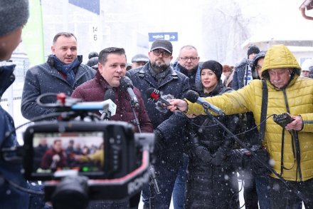 Briefing prasowy w Wiśle