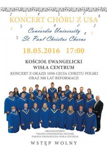 Plakat koncertu