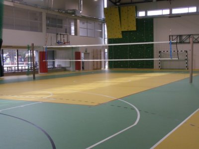  Wnętrze hali sportowej