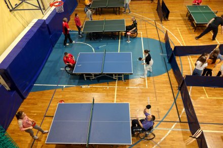 Wspólny trening z paraolimpijczykami