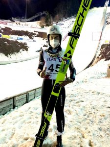 Aleksander Zniszczoł w konkursie  Pucharu Kontynentalnego w niemieckim Brotterode