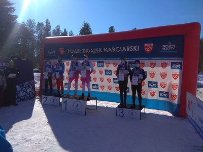 Z brązowymi medalami na podium Tomasz Wąsowicz i Gabriel Boś
