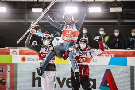 Piotr Żyła mistrzem świata w Oberstdorfie