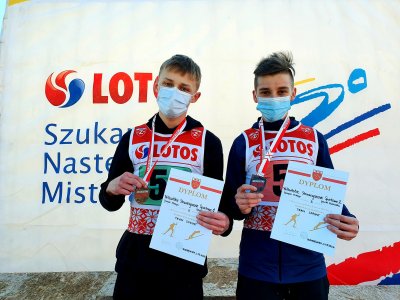 III miejsce WSS Wisła 2 Grzegorz Mitręga i Gabriela Kukuczka