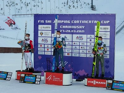 Tomasz Pilch na trzecim miejscu podium