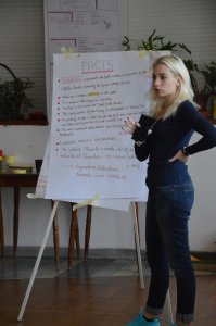 Zajęcia podczas warsztatów w Wiśle