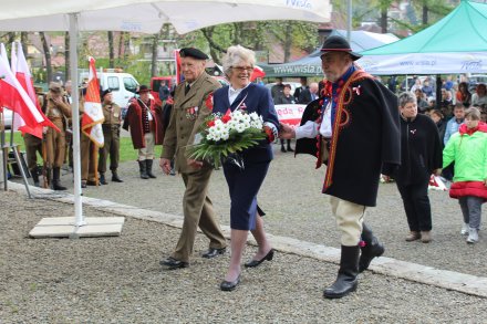 Delegacja Związku Żołnierzy Narodowych Sił Zbrojnych, Towarzystwa Patriotycznego Żywiecczyzny i Oddziału Górali Żywieckich Związku Podhalan
